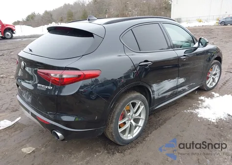 2020 Alfa Romeo Stelvio Ti Sport Awd из США, поврежденный, VIN ZASPAKBNXL7C74390